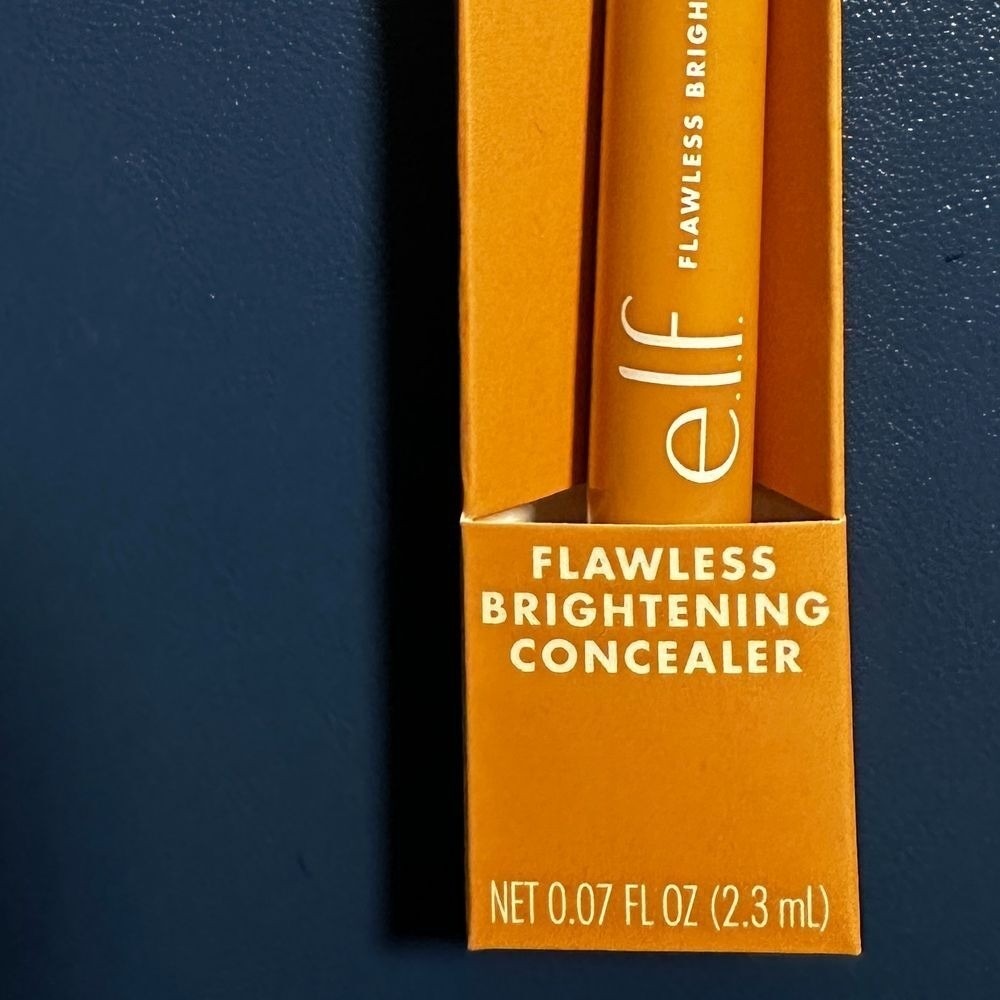 e.l.f. Flawless Brightening Concealer Tan 41 W Warm Beige Undertones 0.07 fl oz